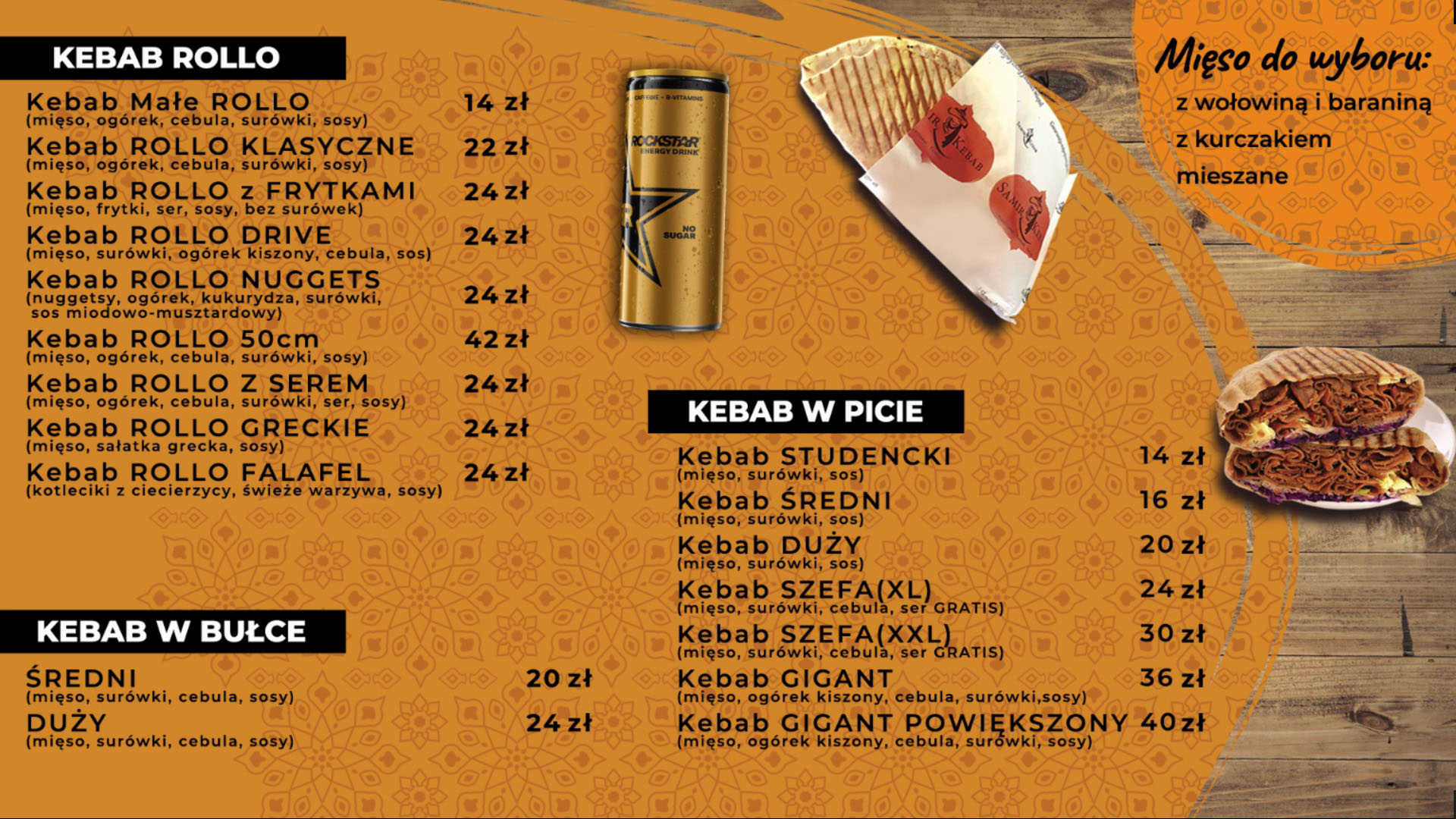 Samir Kebab - MENU część II
